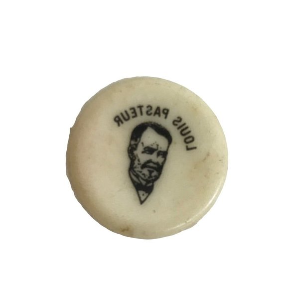 Set of 5 Vintage 1969 Coca-Cola Bottle Cap Inserts Pasteur Franklin Newton Washi - Picture 2 of 7